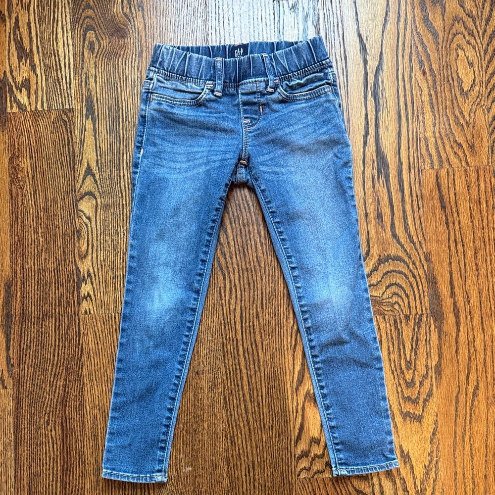 GAP Girls Dark Blue Stretch Denim Jeggings